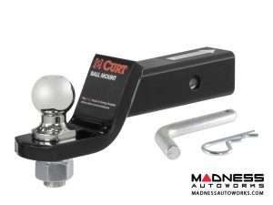 Loaded Ball Mount by CURT - 45034 - 2" Receiver Tube 